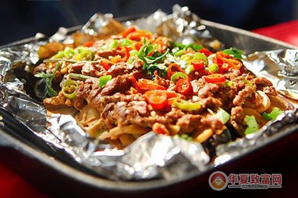 锡纸肥牛饭加盟